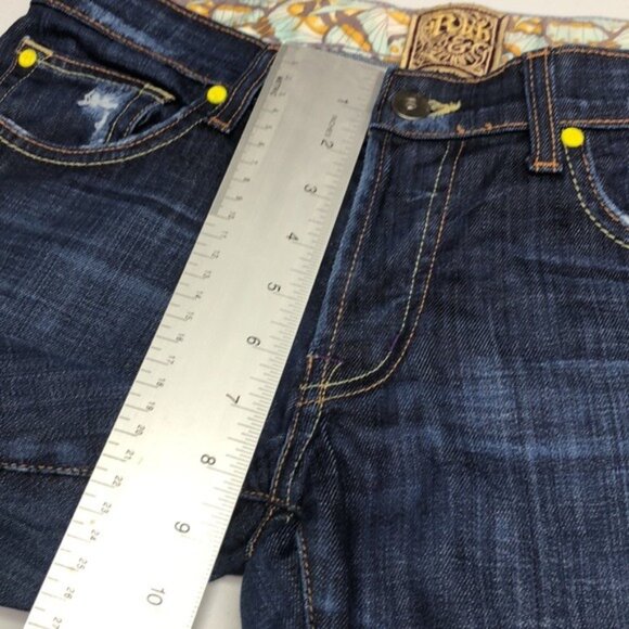 MADE IN USA 🇺🇸 RICH & SKINNY STRAIGHT LEG JEANS 27x31 ⭐️ - Picture 13 of 15